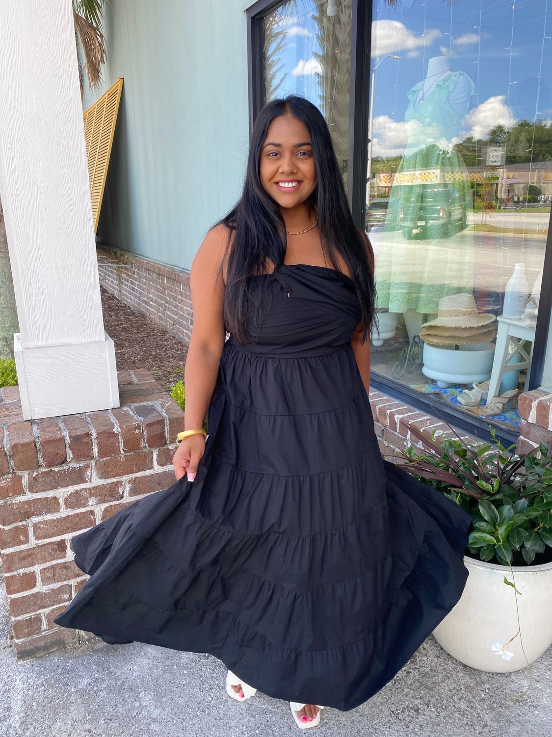 Christy Poplin Dress 