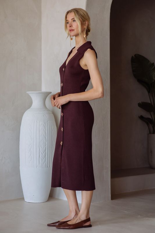 Classy Gold Twist Midi