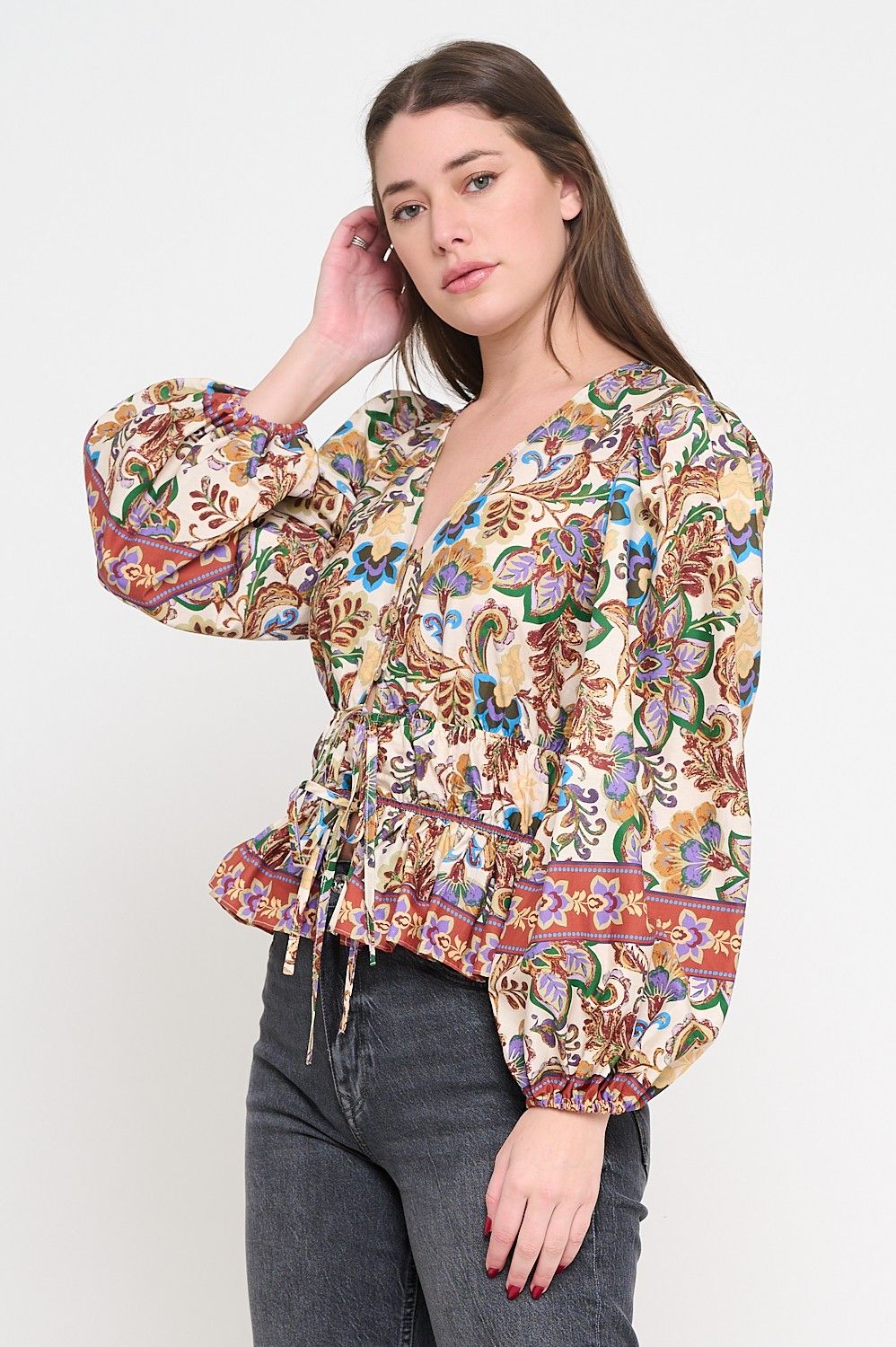 Regal Tapestry Top