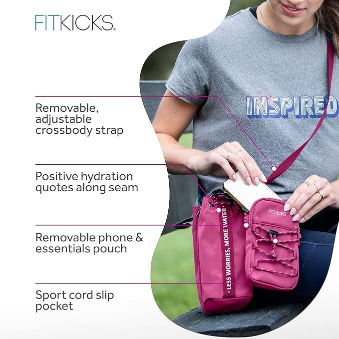 Fitkicks Optimist H20 Crossbody &amp; Phone Pouch