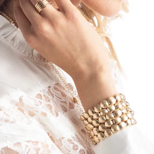 enewton Extends - Honesty Gold 10mm Bead Bracelet