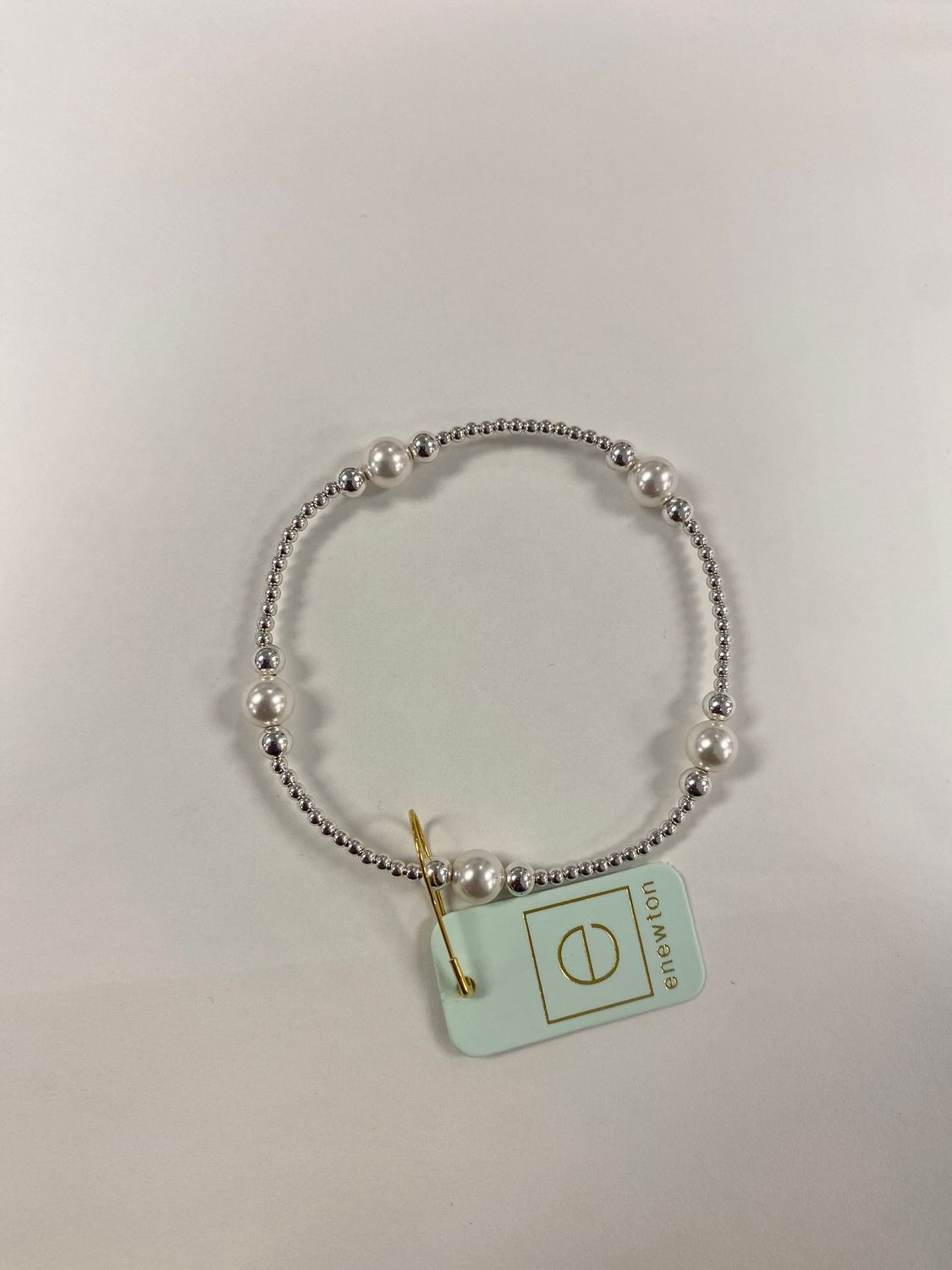 enewton Purpose Pearl 6mm Bead Bracelet - Sterling