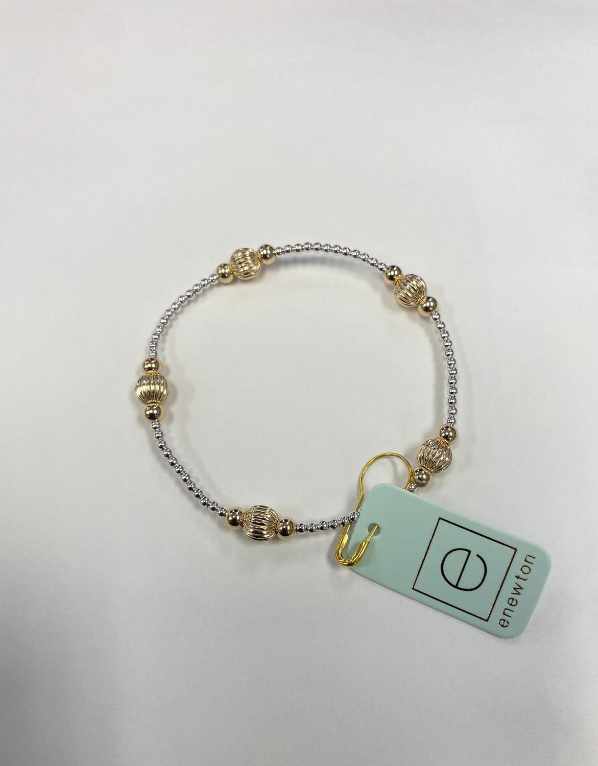 enewton Purpose Dignity 6mm Bead Bracelet - Mixed Metal 