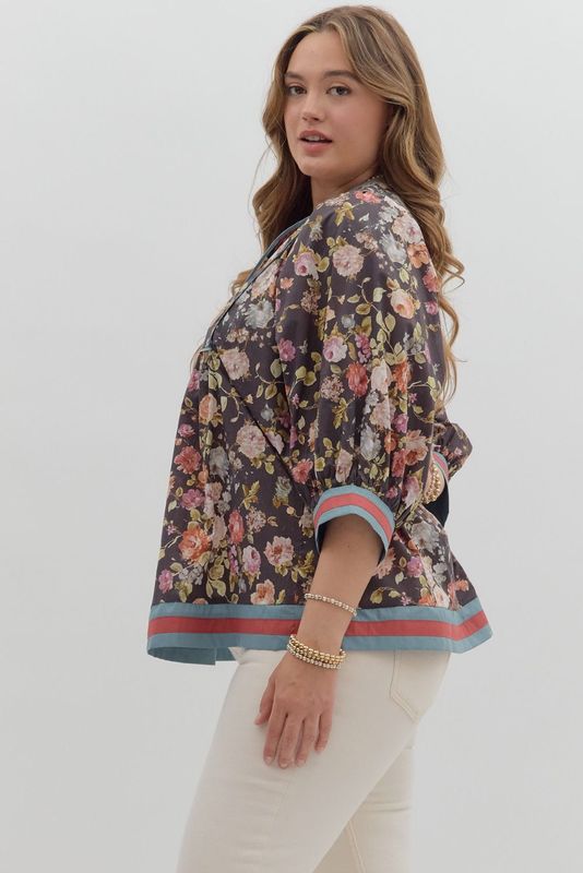 Cherishing The Moments Top, CURVY