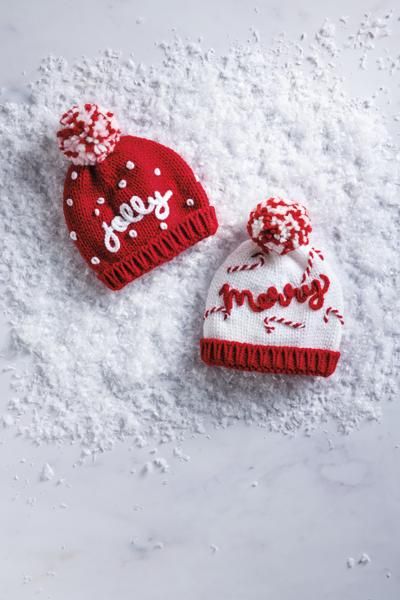 Mud Pie Christmas Yarn Hat