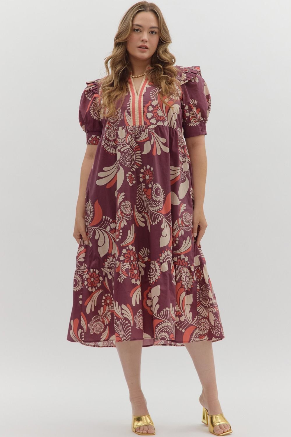 All Set To Shine Midi, Curvy