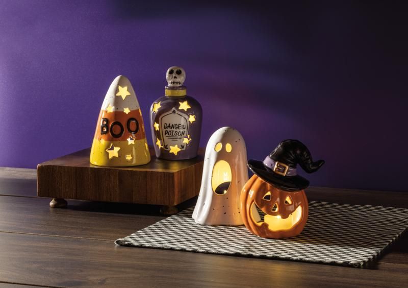 Mud Pie Halloween Votive Holder