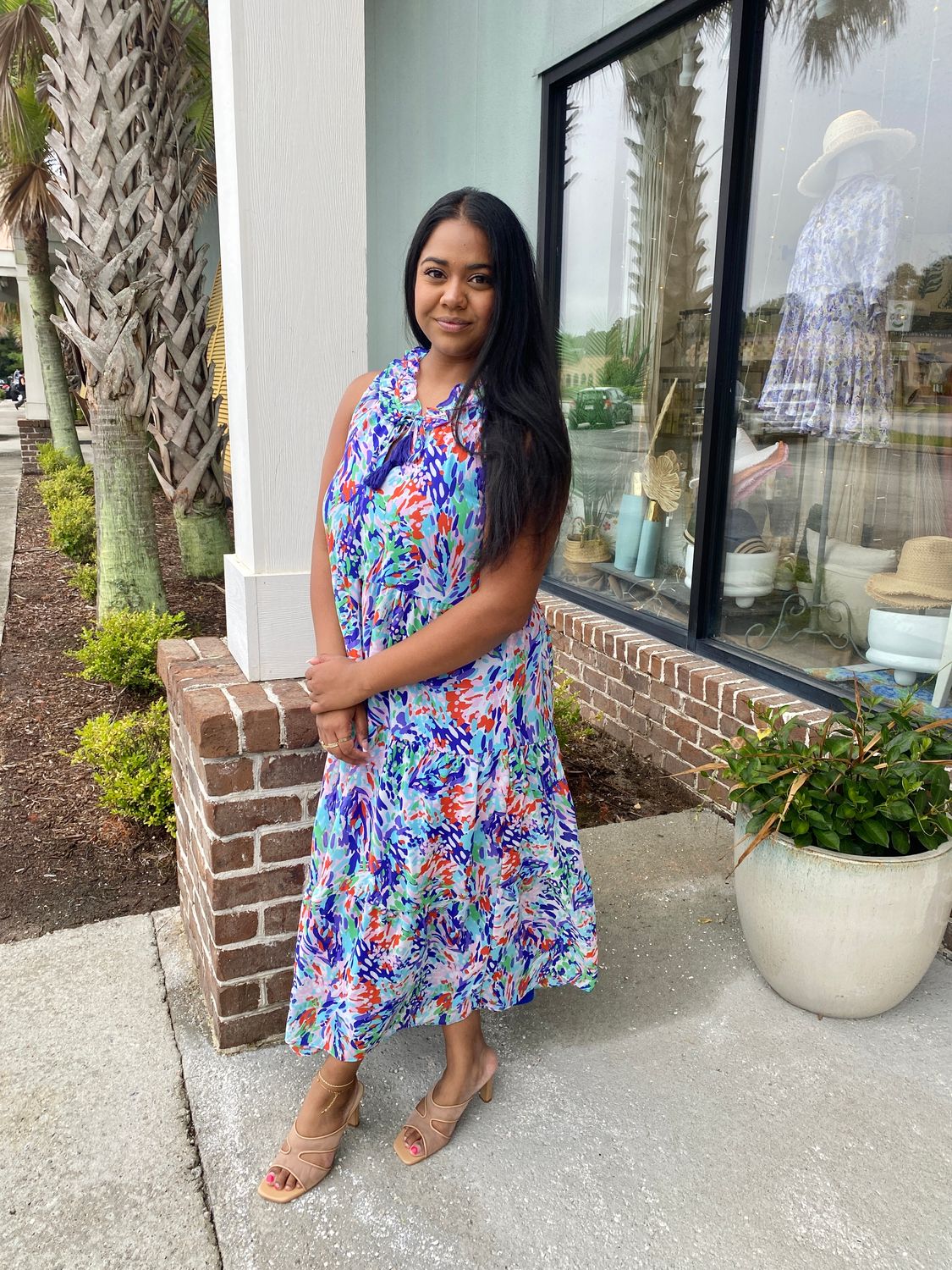 Mud Pie Magnolia Maxi Dress