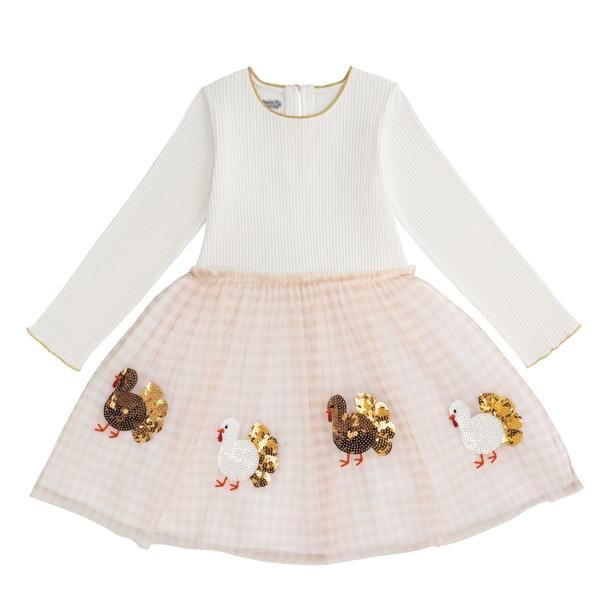 Mud Pie Turkey Tutu Dress