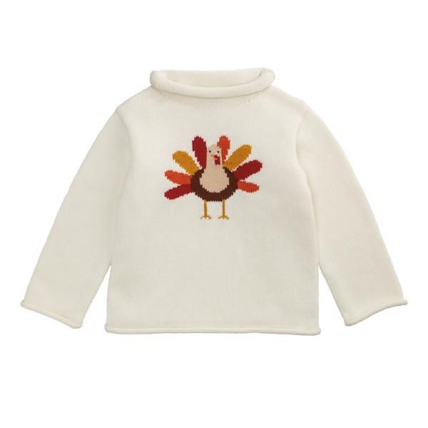 Mud Pie Turkey Rollneck Sweater