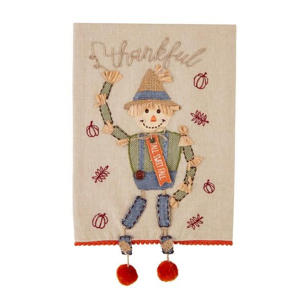 Mud Pie Thanksgiving Dangle Leg Towel
