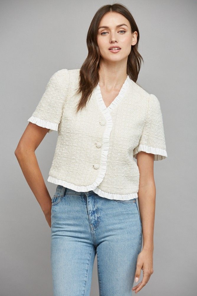 Trust In Ya Tweed Jacket