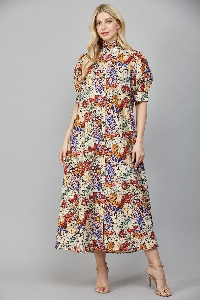 Fall Flowers Midi