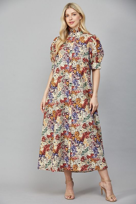 Fall Flowers Midi