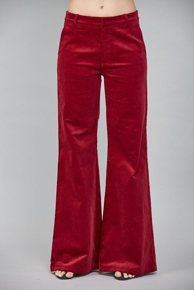 Save Your Tears Corduroy Flare Pants