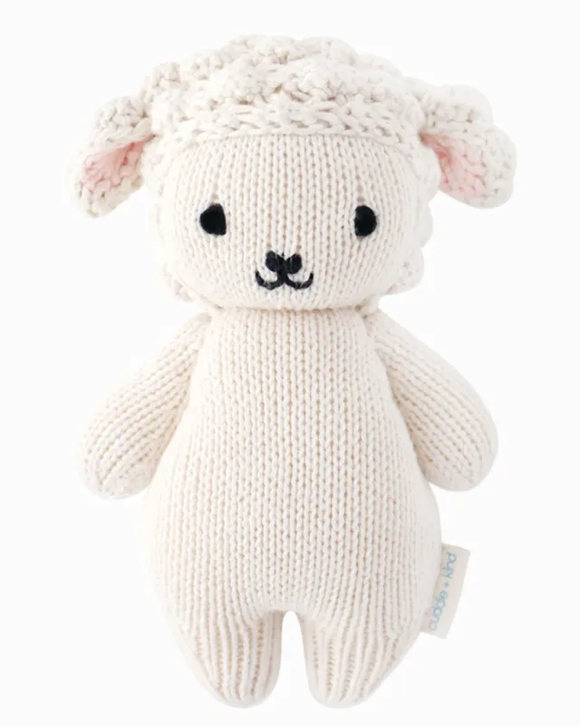cuddle + kind Baby Lamb (Cream - 7&quot;)