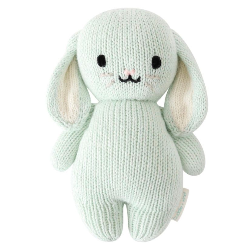 cuddle + kind Baby Bunny (Mint - 7&quot;)