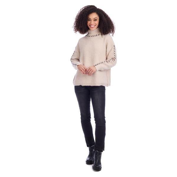 Mud Pie Fallon Contrast Sweater
