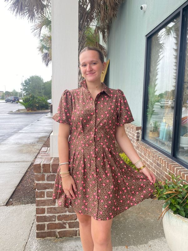 Mary Square Flora And Fauna Rory Dress