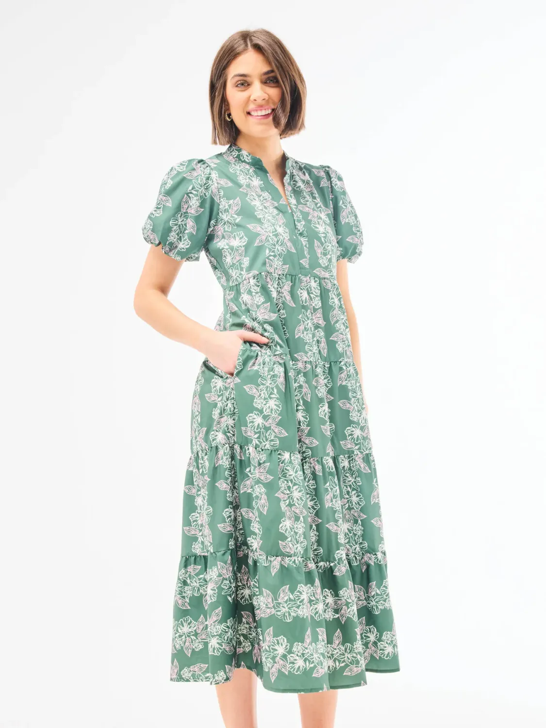 Mary Square Secret Garden Kingsley Dress
