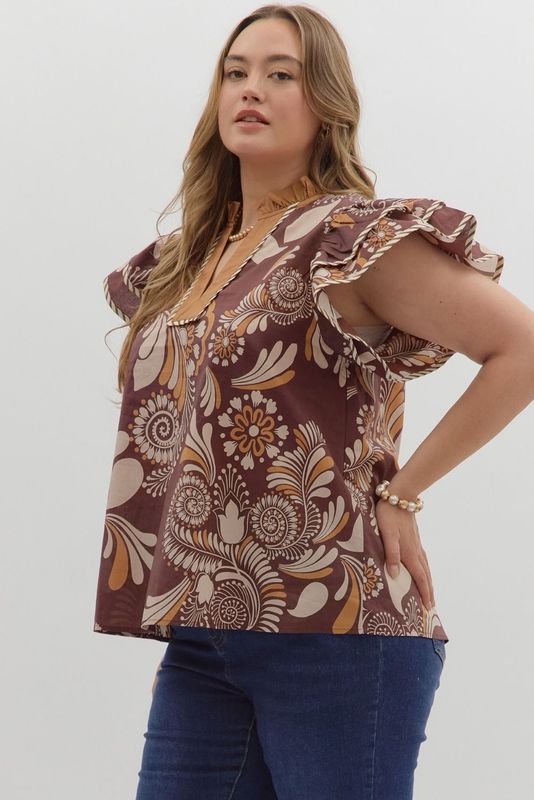 All Set To Shine Top, Curvy