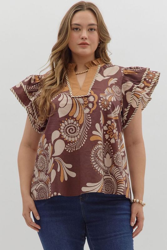 All Set To Shine Top, Curvy