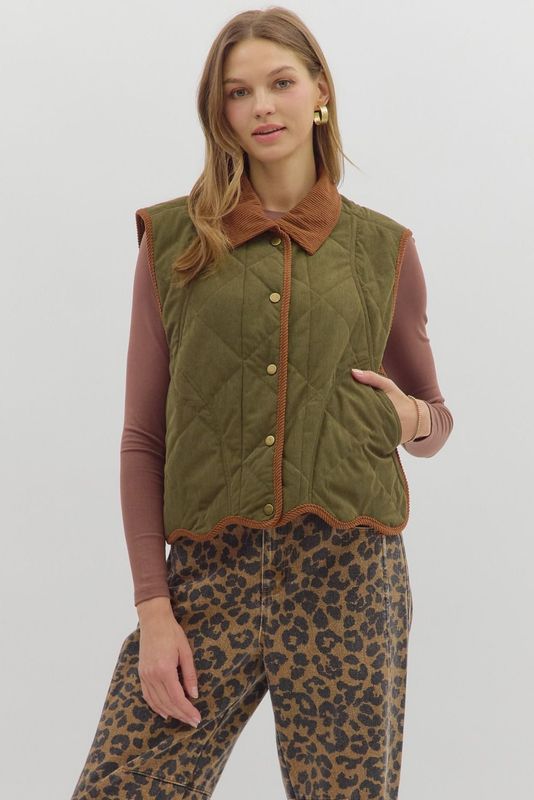 Send Them Away Puffer Vest