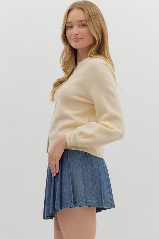 Never Forget Knit Cardigan