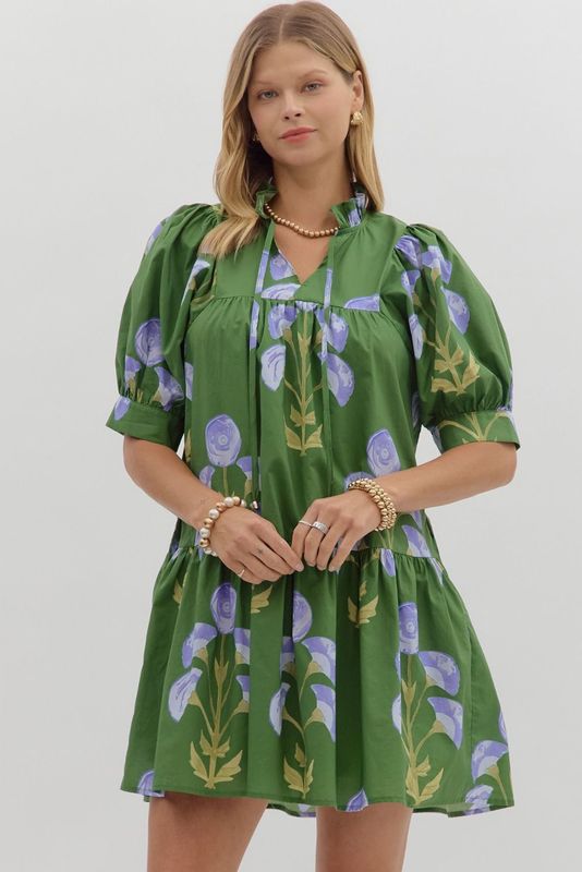 Yes Please Print Dress