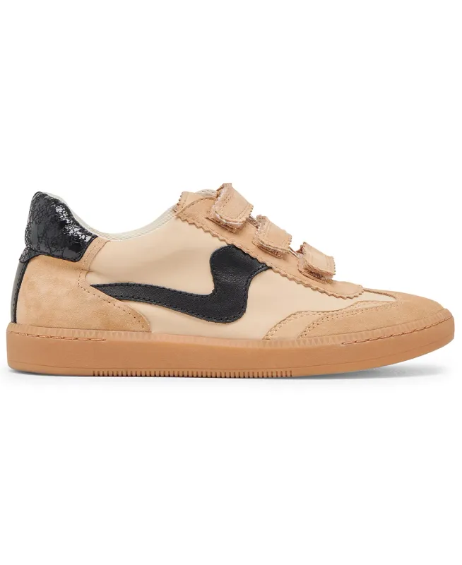 Dolce Vita Notice Velcro Tan Multi Suede Sneaker