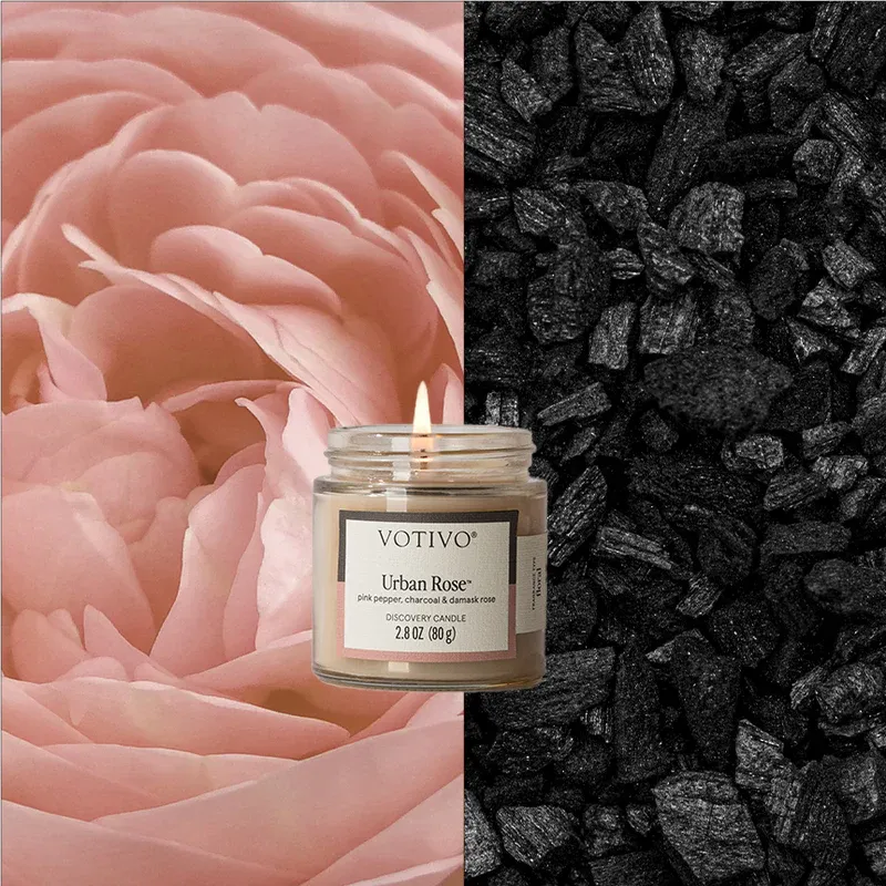 Votivo Urban Rose Jar Candle 2.8oz