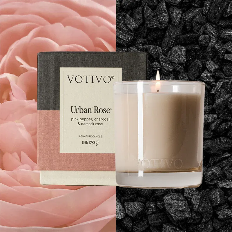 Votivo Signature Candle - Urban Rose 10oz 