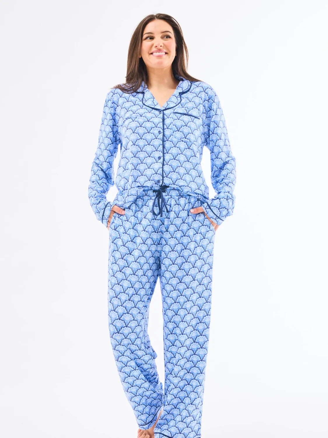 Mary Square Second Glance - Blue