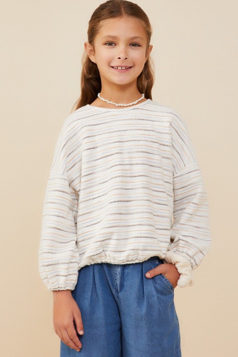 Payton Striped Knit Top