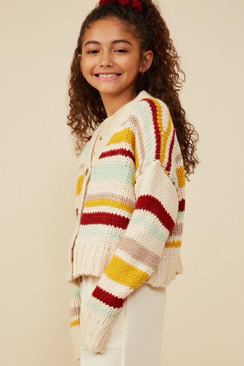 Anna Cropped Sweater Cardigan