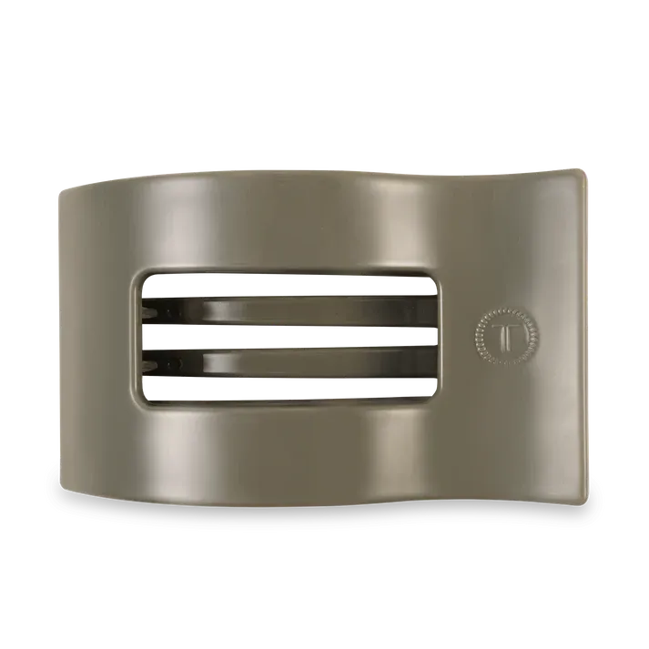 Teleties The Flat Clip Rectangle Large - Sage It Ain&#39;t So