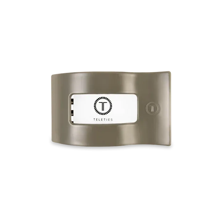 Teleties The Flat Clip Rectangle Small - Sage It Ain&#39;t So