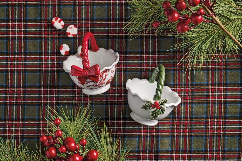Mud Pie Christmas Candy Bowl