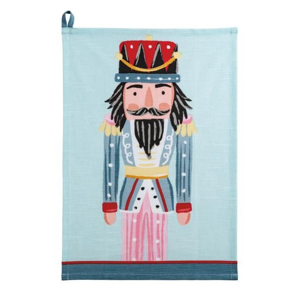 Mud Pie Christmas Nutcracker Towel