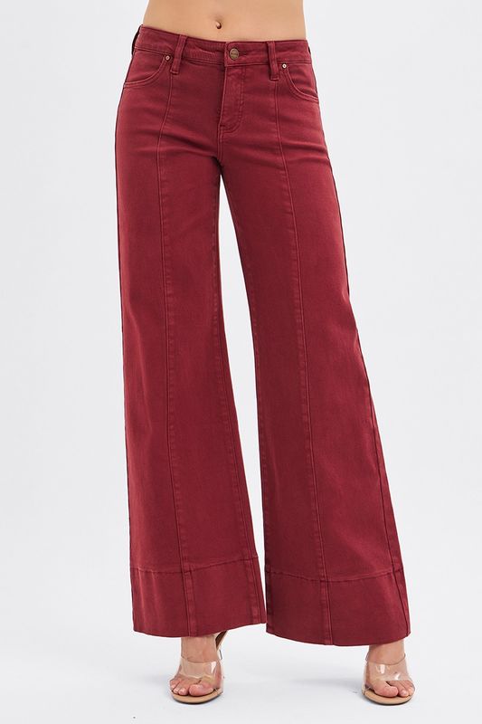 Risen Vega TC Mid Rise Wide Leg