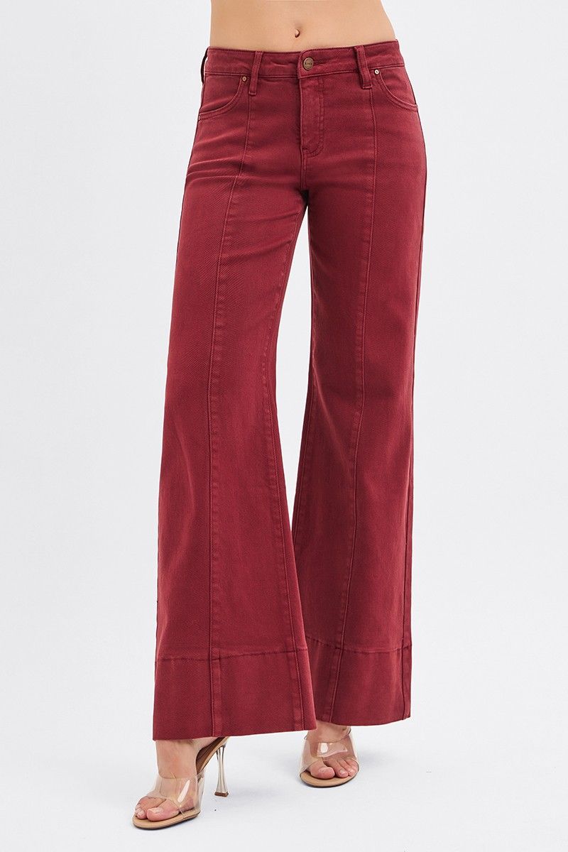 Risen Vega TC Mid Rise Wide Leg