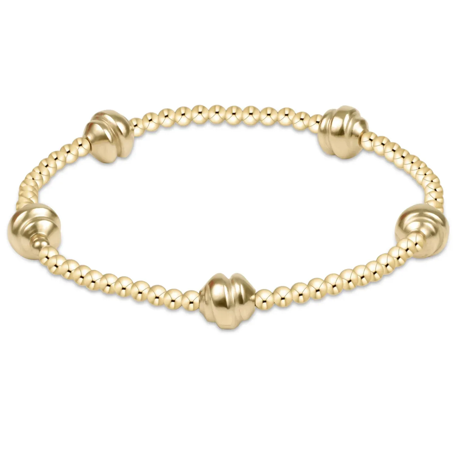 enewton Admire Small Gold 2.5mm Bead Bracelet - Gold