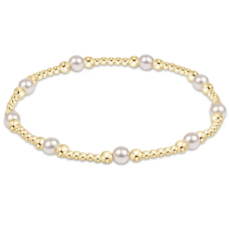 enewton Purpose Pearl 6mm Bead Bracelet