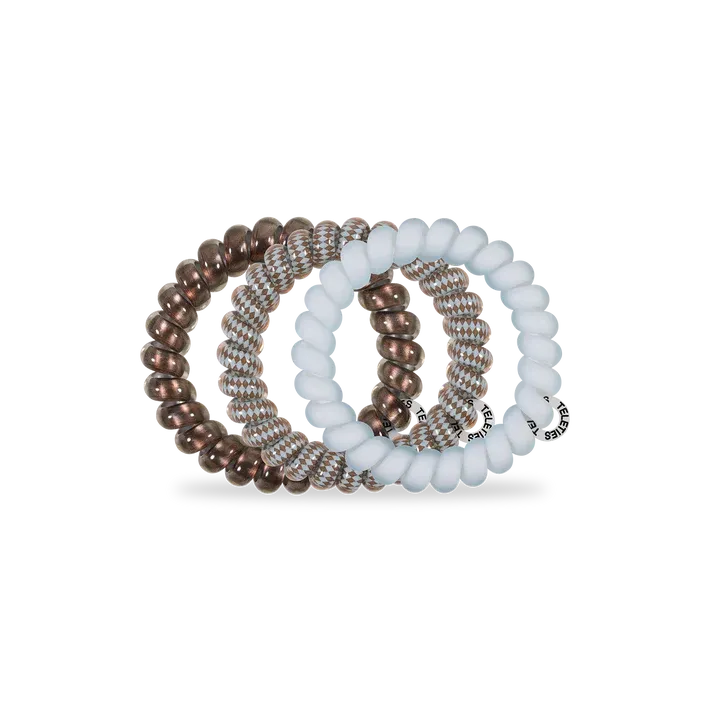 Teleties Hair Ties Truly Taupe - Large