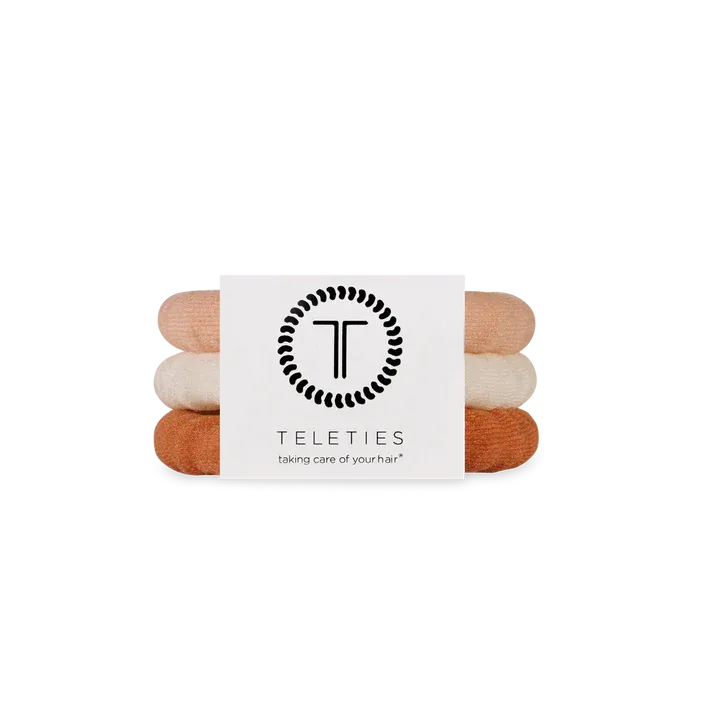 Teleties Nylon Hair Ties For The Love Nudes - Small