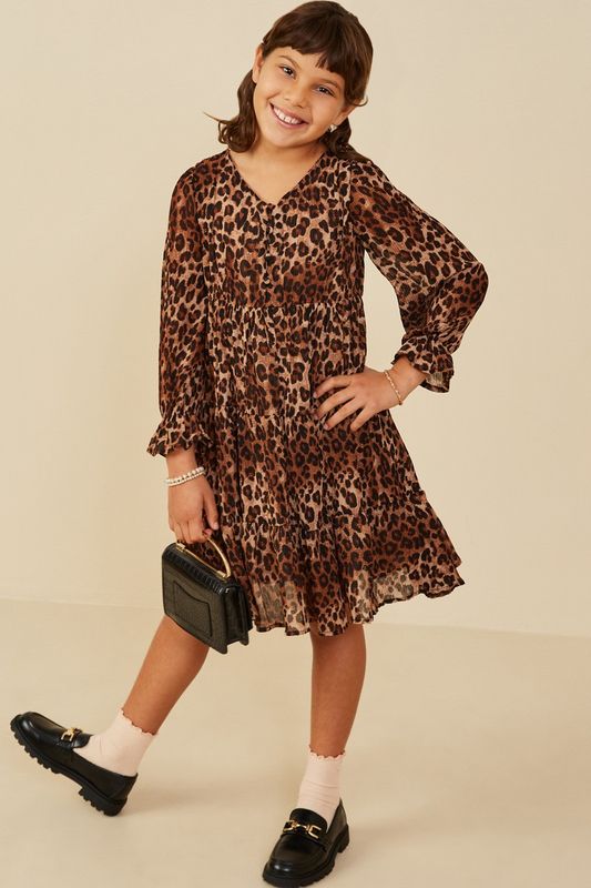 Giovanna Leopard Dress
