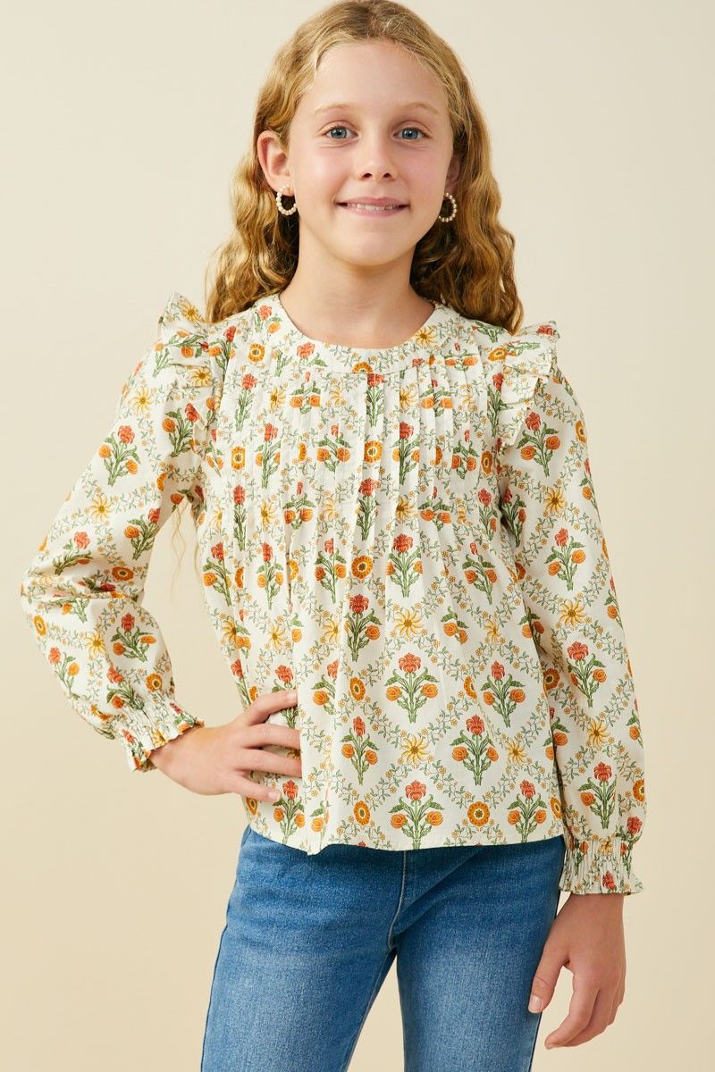 Lindy Print Top