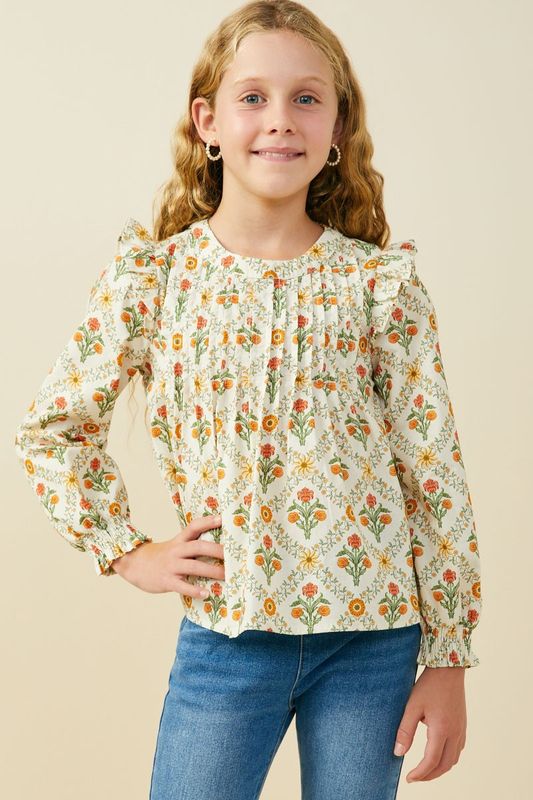Lindy Print Top