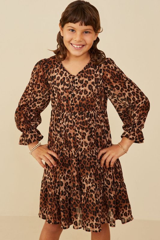 Giovanna Leopard Dress