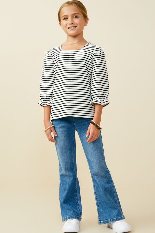 Genevieve Striped Top